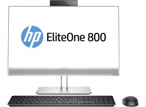 HP EliteOne 800 to komputer wykonany z postaci monitora, który wzbogacono o wszystkie niezbędne podzespoły