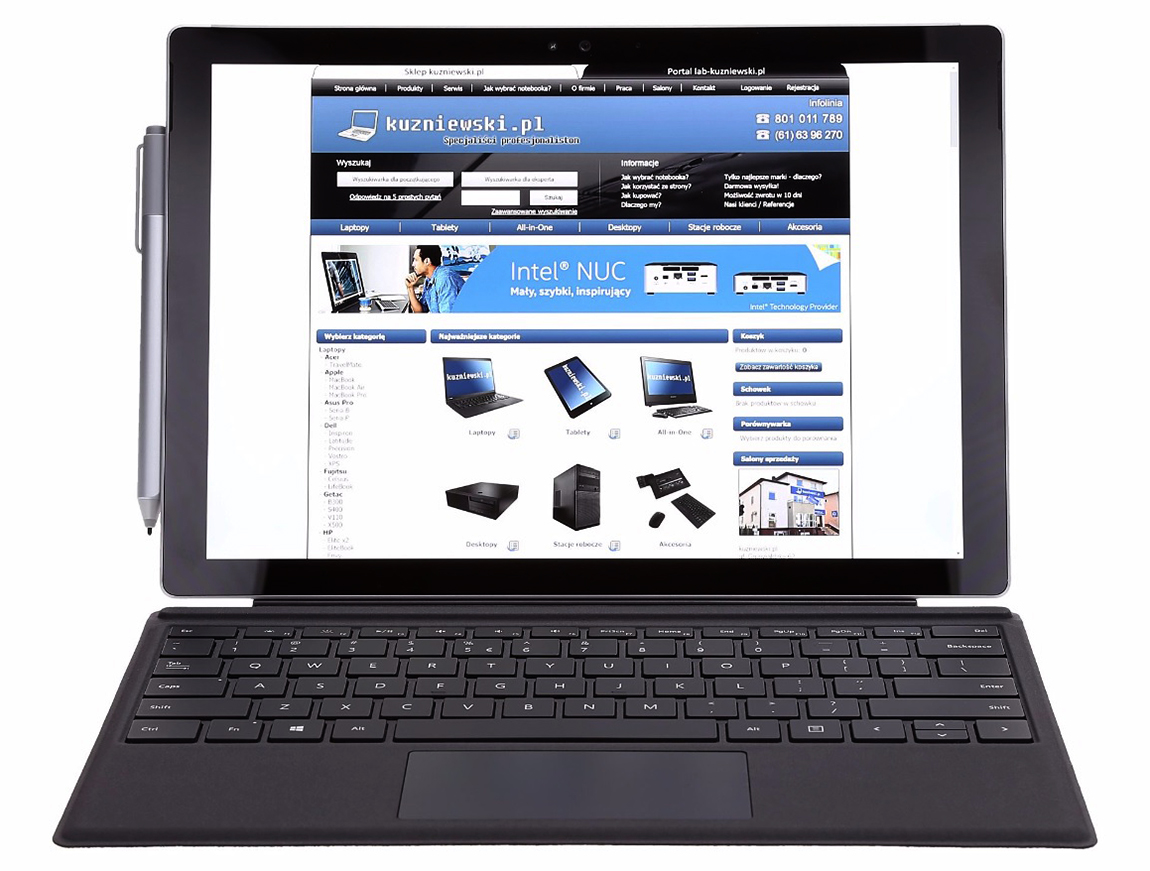 Microsoft Surface Go to bardzo mały tablet/notebook o przekątnej ekranu wynoszącej 10 cali